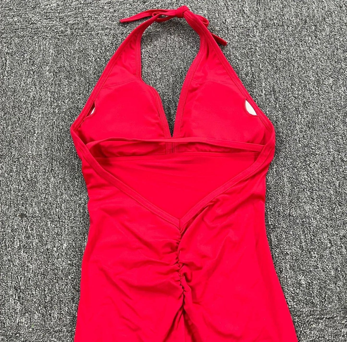 Yoga Outfits Pad Halter Sleeveless Backless Sporty Jumpsuit Woman Sportwear Yoga Set Gym Workout Yoga Outfits Dhgate