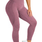Women Hot Style Snowflake Smiley Pants Jacquard Seamless Yoga Pants Fitness Cropped Pants Yoga leggings dsers pink / XS