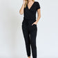 Short Sleeve Jogger Jumpsuit Casual EG fashion