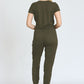 Short Sleeve Jogger Jumpsuit Casual EG fashion