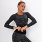 Yoga Sweat Suit 3 Pieces Sportswear Sports Shirts Bra Crop Long Top Leggings Pants Gym Fitness Tracksuit Workout Set 2 piece eprolo only Black long Top / XS