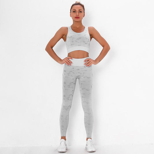 Yoga Sweat Suit 3 Pieces Sportswear Sports Shirts Bra Crop Long Top Leggings Pants Gym Fitness Tracksuit Workout Set 2 piece eprolo