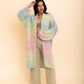 Lounge Around Longline Ombre Cardigan