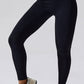 Slim Fit Wide Waistband Long Sports Leggings Active Wear Trendsi