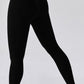 Wide Waistband Slim Fit Back Pocket Sports Leggings Activewear Trendsi Black / S