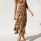 Printed Sleeveless Midi Cami dress Trendsi