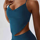 Yoga Halter Neck Sleeveless Tank Top Women Crop Top Trendsi