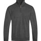 Weiv Mens Knit Quarter Zip Sweater WEIV CHARCOAL / S