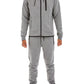 Weiv Mens Dynamic Active Tracksuit Suit WEIV Dark Grey / S