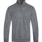 Weiv Mens Knit Quarter Zip Sweater WEIV HGREY / S