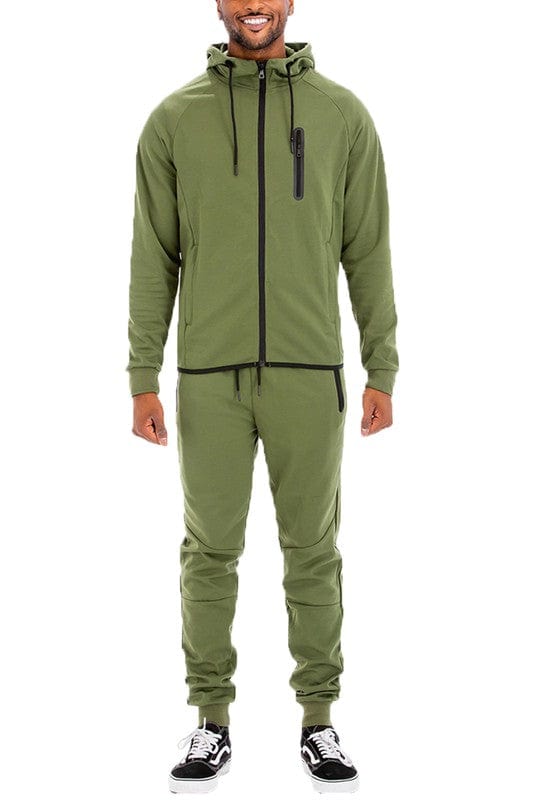 Weiv Mens Dynamic Active Tech Suit WEIV OLIVE / S