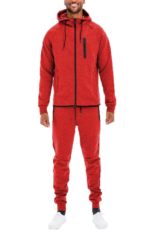 Weiv Mens Dynamic Active Tech Suit WEIV RED / S