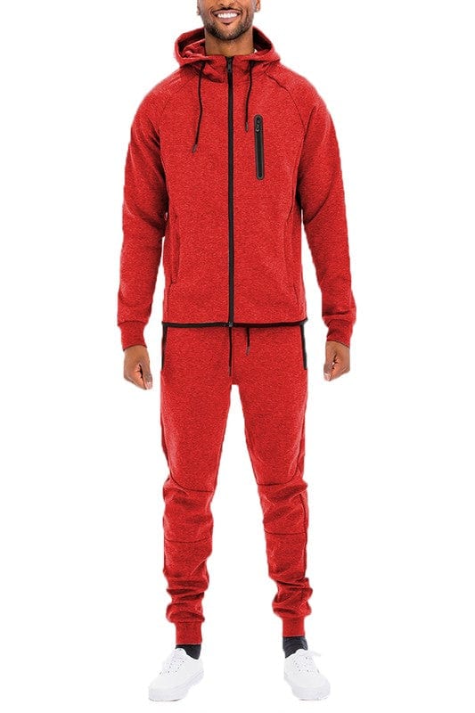 Weiv Mens Dynamic Active Tracksuit Suit WEIV red / S