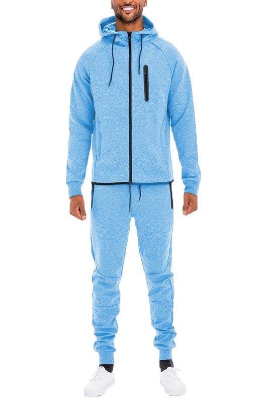 Weiv Mens Dynamic Active Tracksuit Suit WEIV sky / S